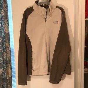 Brown & Tan North Face Jacket